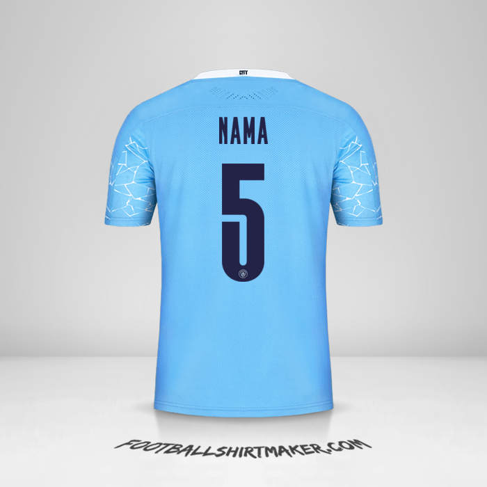 Jersey Manchester City Cup 2020/21 -  nama - 5