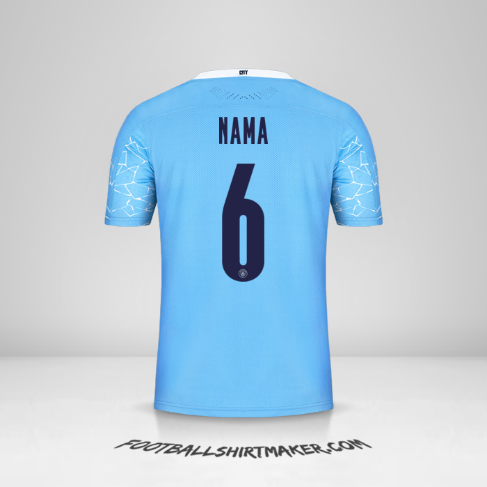 Jersey Manchester City Cup 2020/21 -  nama - 6