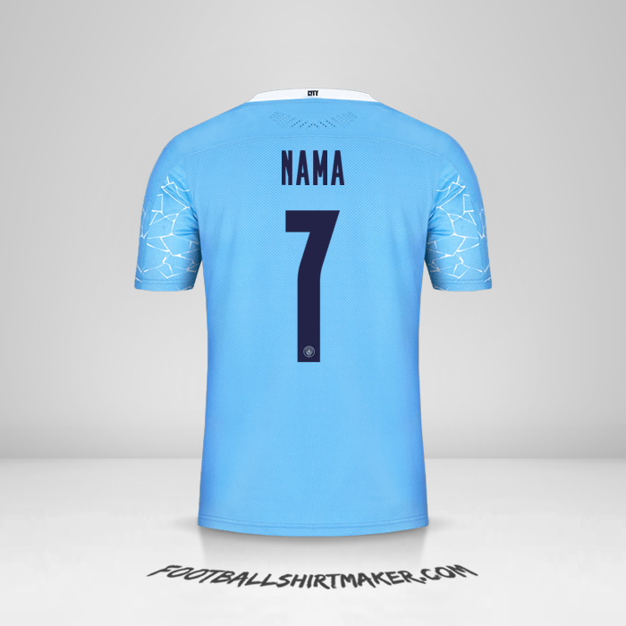 Jersey Manchester City Cup 2020/21 -  nama - 7