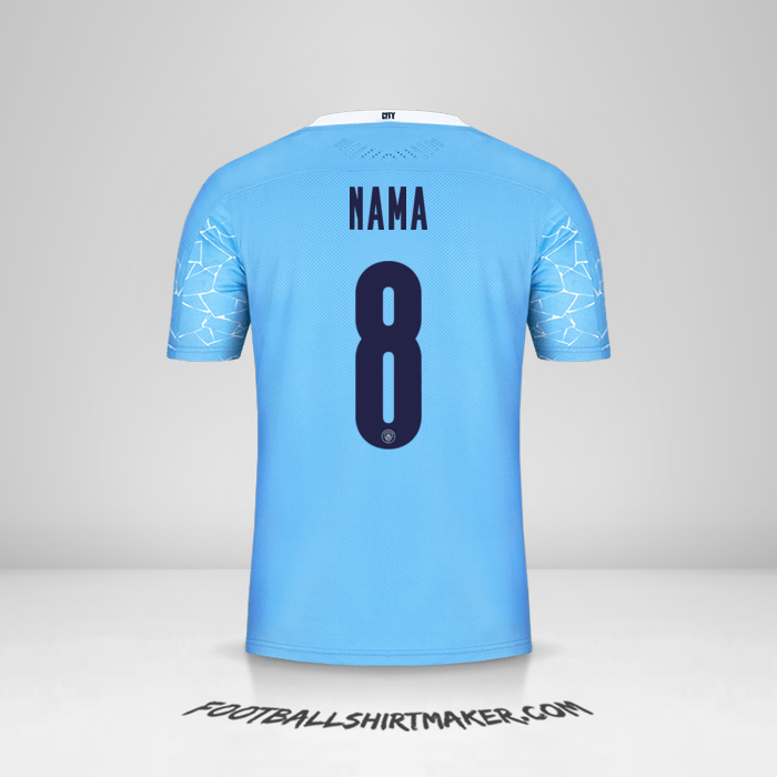 Jersey Manchester City Cup 2020/21 -  nama - 8