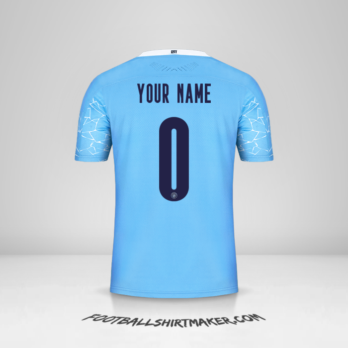 Shirt Manchester City Cup 2020/21 -  your name - 0