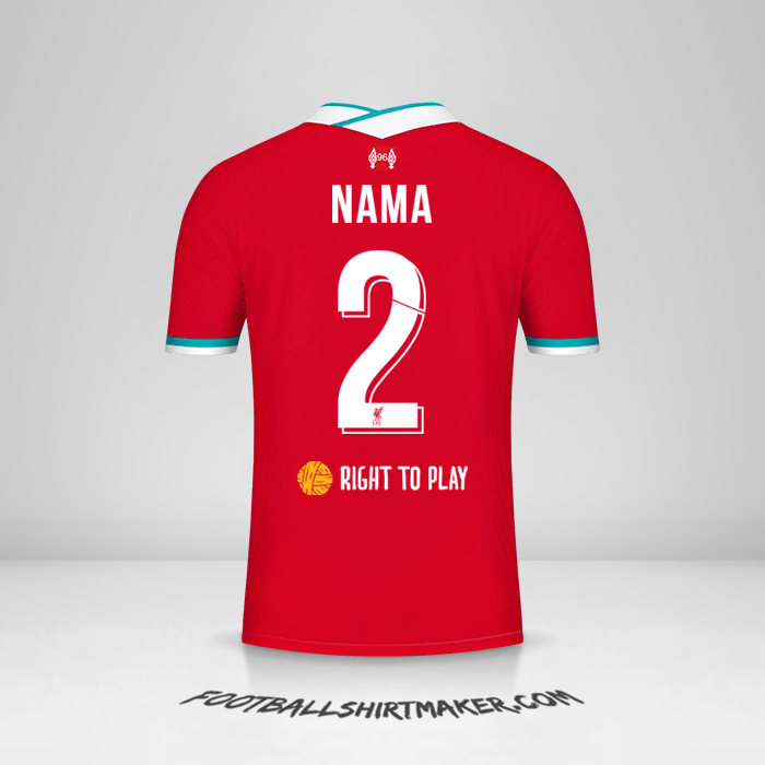 Jersey Liverpool FC Cup 2020/21 -  nama - 2