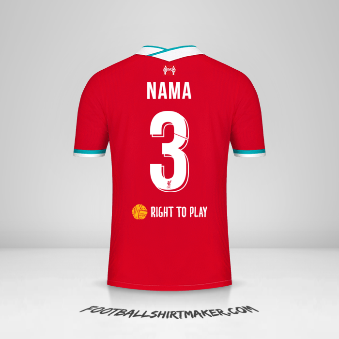 Jersey Liverpool FC Cup 2020/21 -  nama - 3