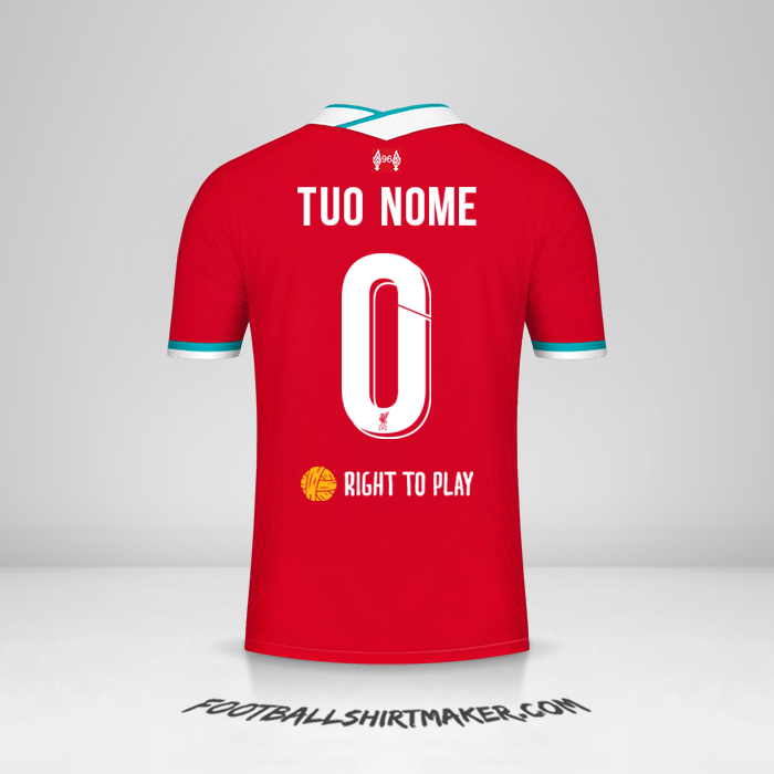 Maglia Liverpool FC Cup 2020/21 -  tuo nome - 0