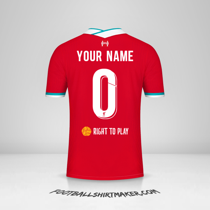 Jersey Liverpool FC Cup 2020/21 -  your name - 0