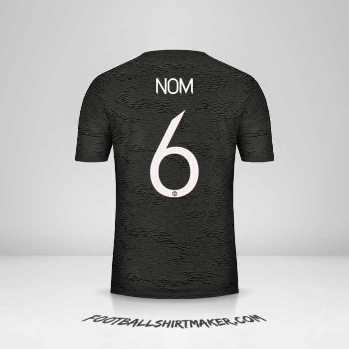 Maillot Manchester United Cup 2020/21 Extérieur -  nom - 6