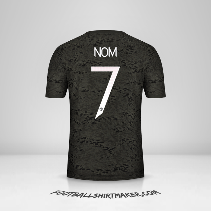Maillot Manchester United Cup 2020/21 Extérieur -  nom - 7