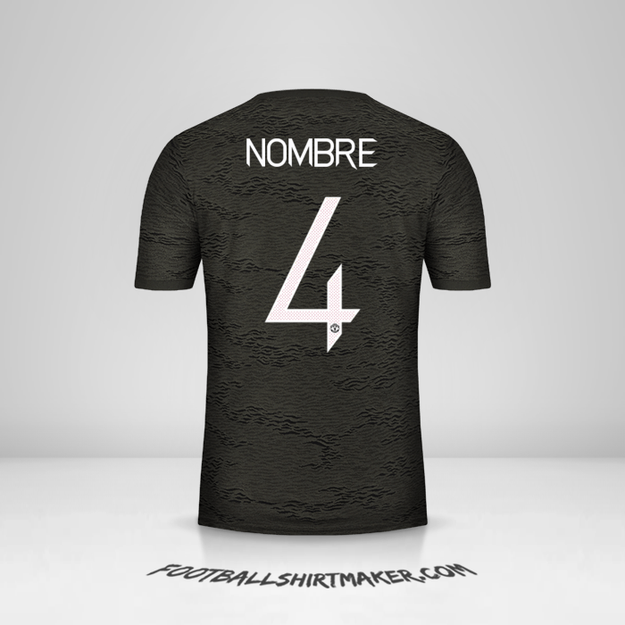 Camiseta Manchester United Cup 2020/21 Visita -  nombre - 4
