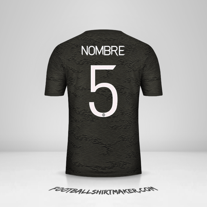 Jersey Manchester United Cup 2020/21 Visita -  nombre - 5