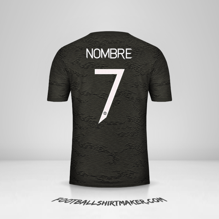 Jersey Manchester United Cup 2020/21 Visita -  nombre - 7