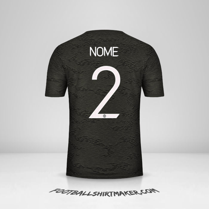 Maglia Manchester United Cup 2020/21 Seconda -  nome - 2