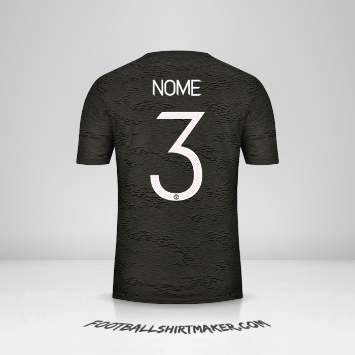 Camisa Manchester United Cup 2020/21 Alternativa -  nome - 3