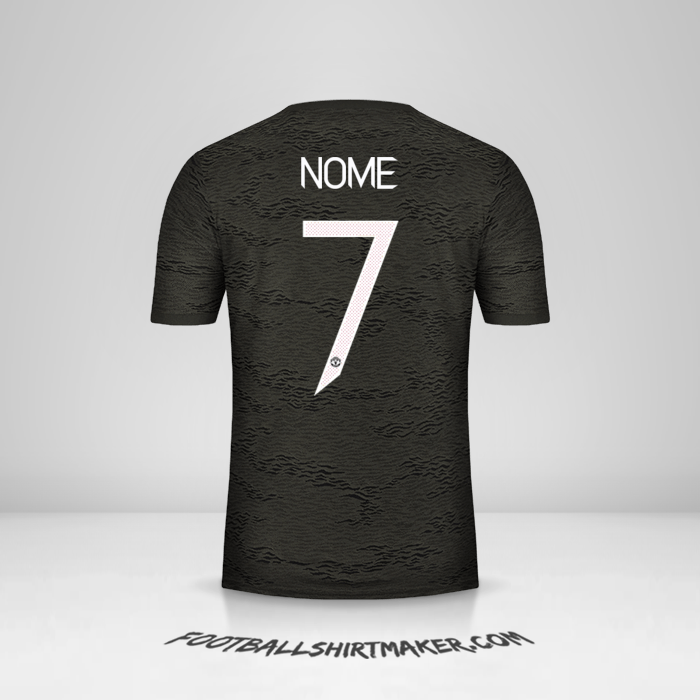 Maglia Manchester United Cup 2020/21 Seconda -  nome - 7