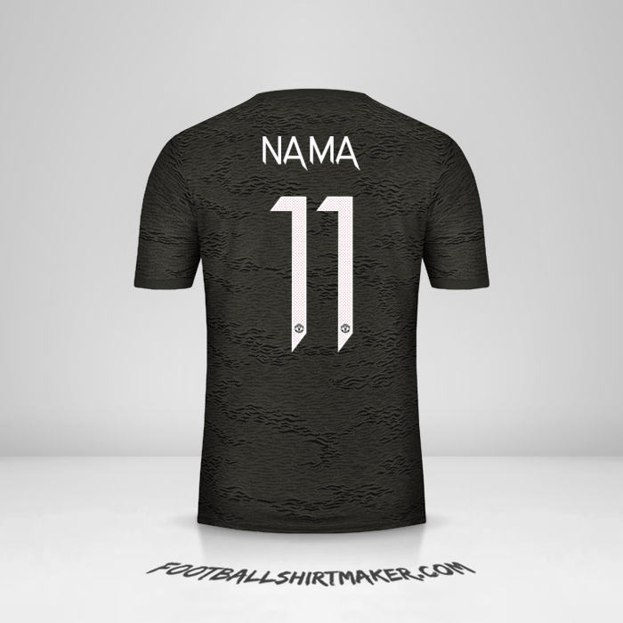 Jersey Manchester United Cup 2020/21 Alternatif -  nama - 11
