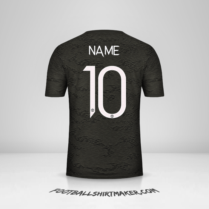 Jersey Manchester United Cup 2020/21 Away -  name - 10