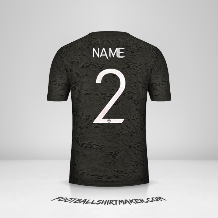 Jersey Manchester United Cup 2020/21 Away -  name - 2