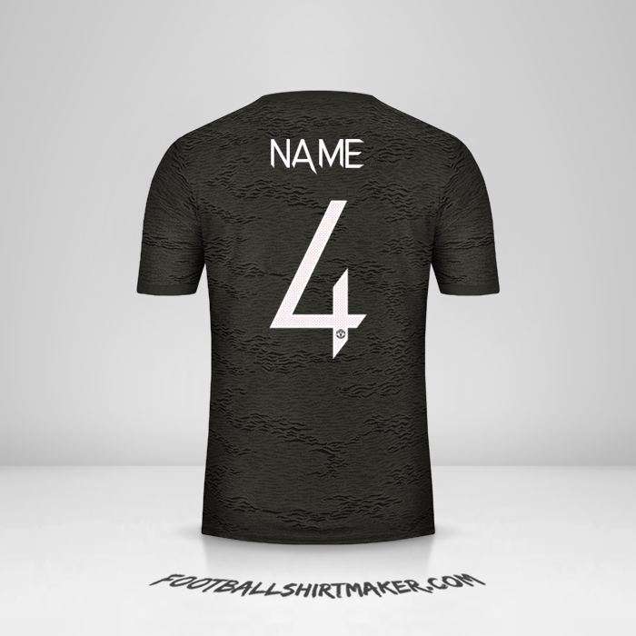 Jersey Manchester United Cup 2020/21 Away -  name - 4