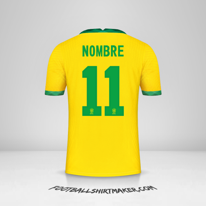Jersey Brasil 2020/21 -  nombre - 11