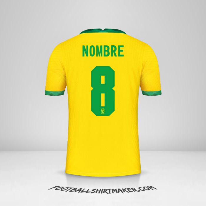 Jersey Brasil 2020/21 -  nombre - 8
