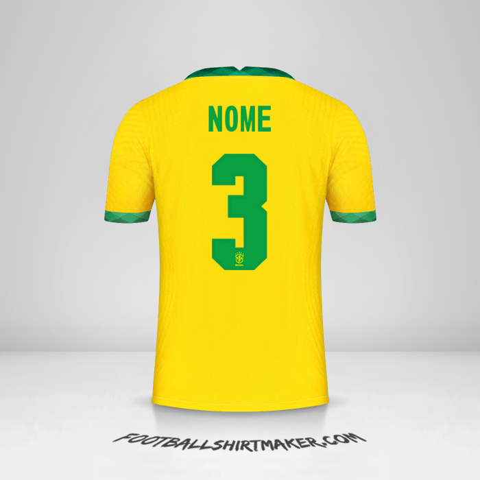 Maglia Brasile 2020/21 -  nome - 3