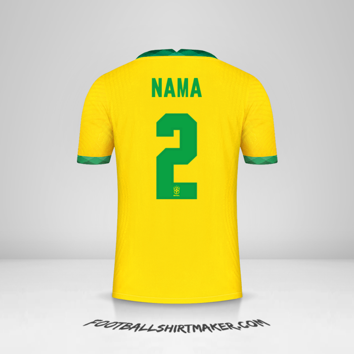 Jersey Brasil 2020/21 -  nama - 2