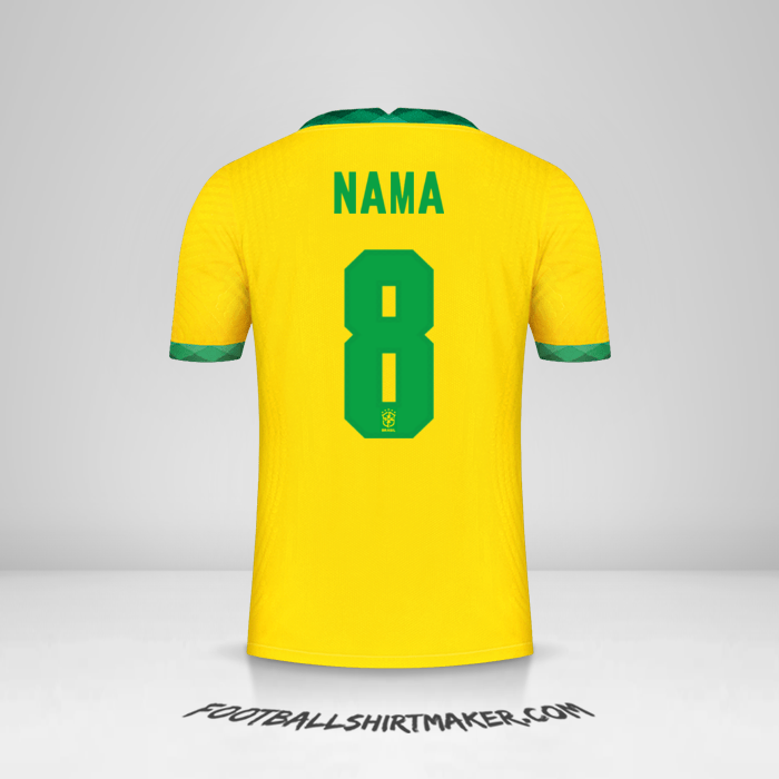 Jersey Brasil 2020/21 -  nama - 8