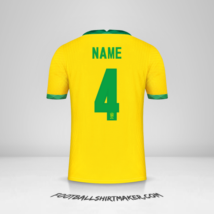 Trikot Brasilien 2020/21 -  name - 4