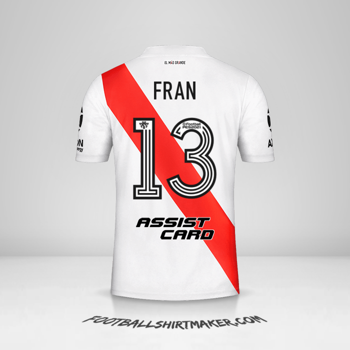 Camiseta River Plate 2020/21 -  fran - 13
