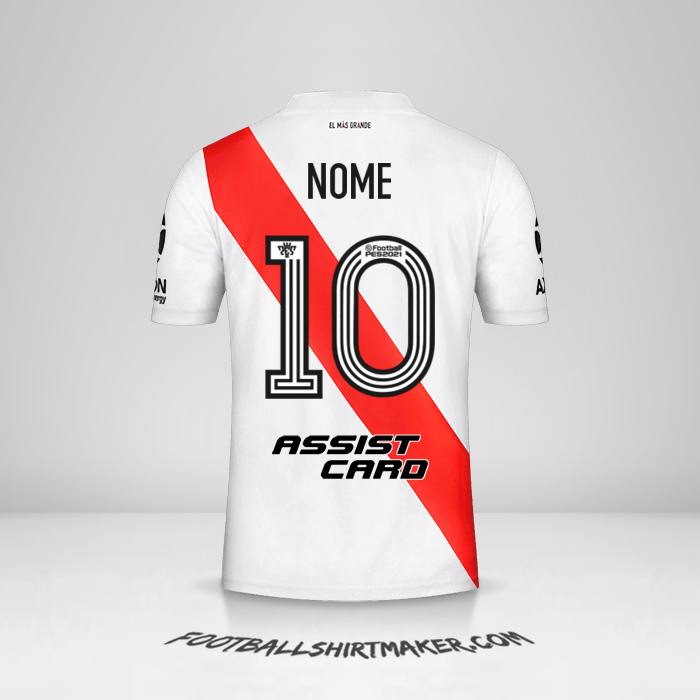 Maglia River Plate 2020/21 -  nome - 10