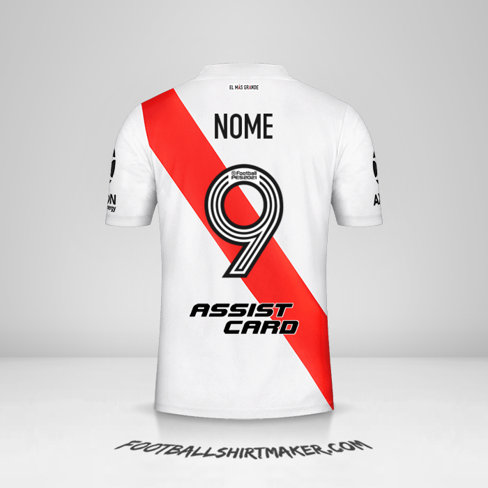 Camisa River Plate 2020/21 -  nome - 9
