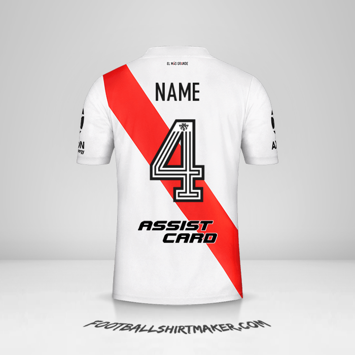 Shirt River Plate 2020/21 -  name - 4