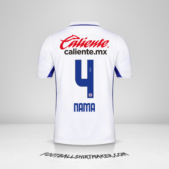 Jersey Cruz Azul 2020/21 Alternatif -  nama - 4