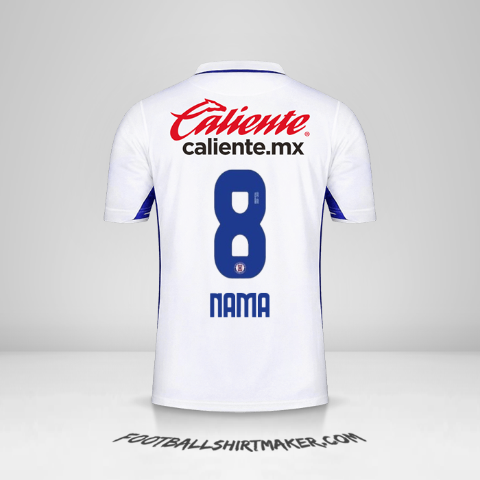 Jersey Cruz Azul 2020/21 Alternatif -  nama - 8