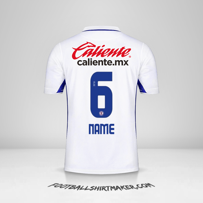 Trikot Cruz Azul 2020/21 Auswärts -  name - 6