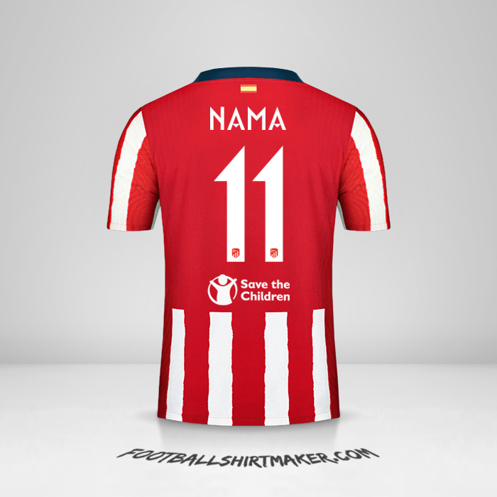 Jersey Atletico Madrid Cup 2020/21 -  nama - 11