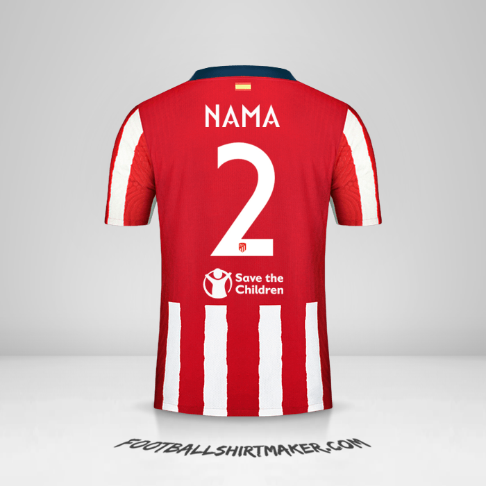 Jersey Atletico Madrid Cup 2020/21 -  nama - 2