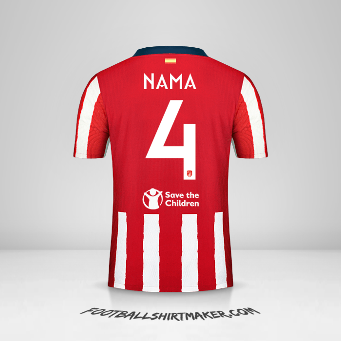 Jersey Atletico Madrid Cup 2020/21 -  nama - 4