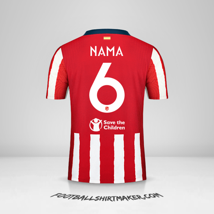 Jersey Atletico Madrid Cup 2020/21 -  nama - 6