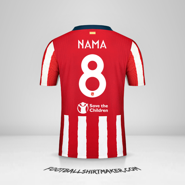 Jersey Atletico Madrid Cup 2020/21 -  nama - 8