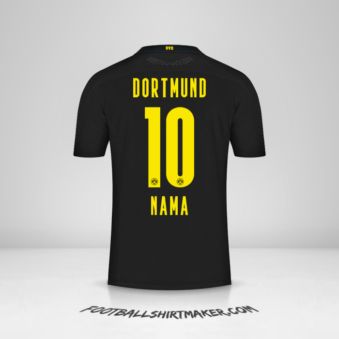 Jersey Borussia Dortmund 2020/21 Alternatif -  nama - 10