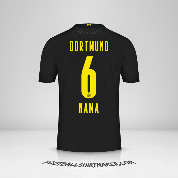 Jersey Borussia Dortmund 2020/21 Alternatif -  nama - 6