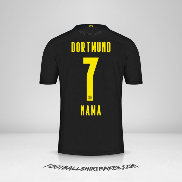 Jersey Borussia Dortmund 2020/21 Alternatif -  nama - 7