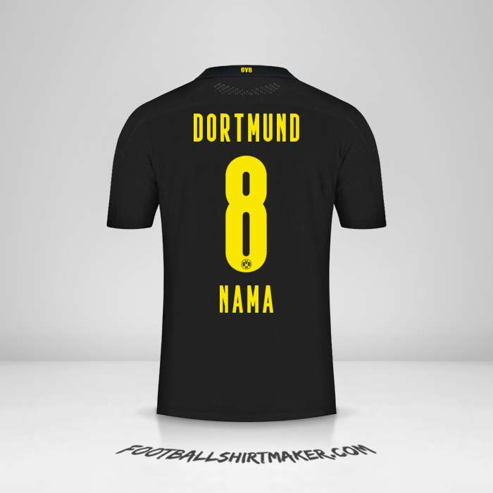 Jersey Borussia Dortmund 2020/21 Alternatif -  nama - 8