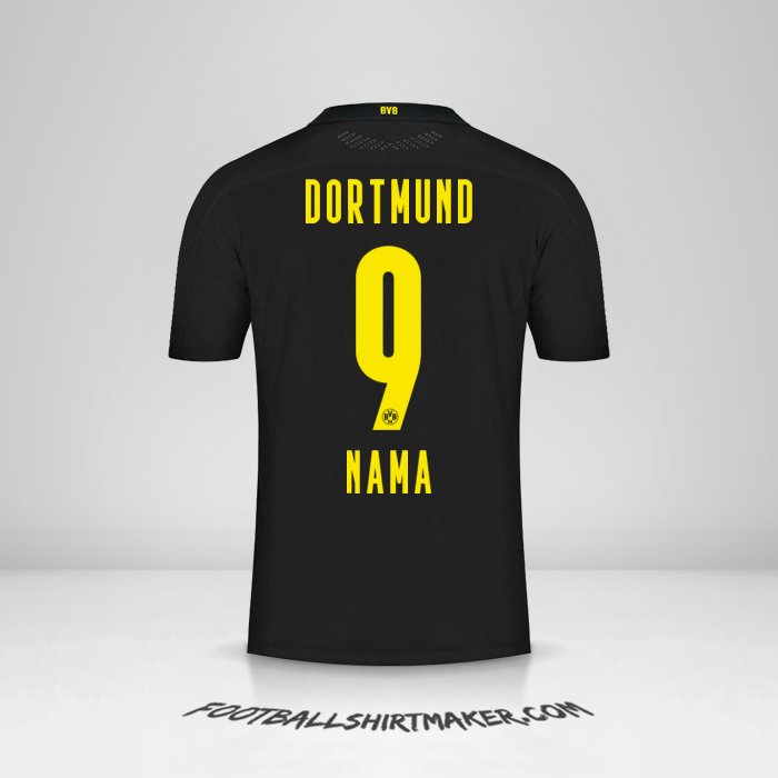 Jersey Borussia Dortmund 2020/21 Alternatif -  nama - 9