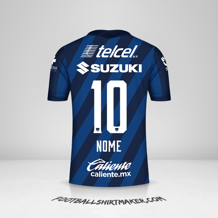 Maglia Pumas UNAM 2020/21 Seconda -  nome - 10