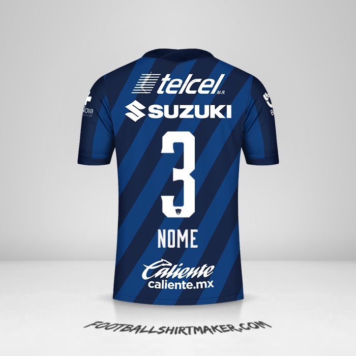 Camisa Pumas UNAM 2020/21 Alternativa -  nome - 3