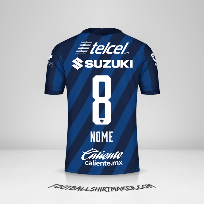 Maglia Pumas UNAM 2020/21 Seconda -  nome - 8