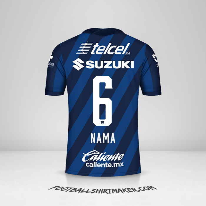 Jersey Pumas UNAM 2020/21 Alternatif -  nama - 6