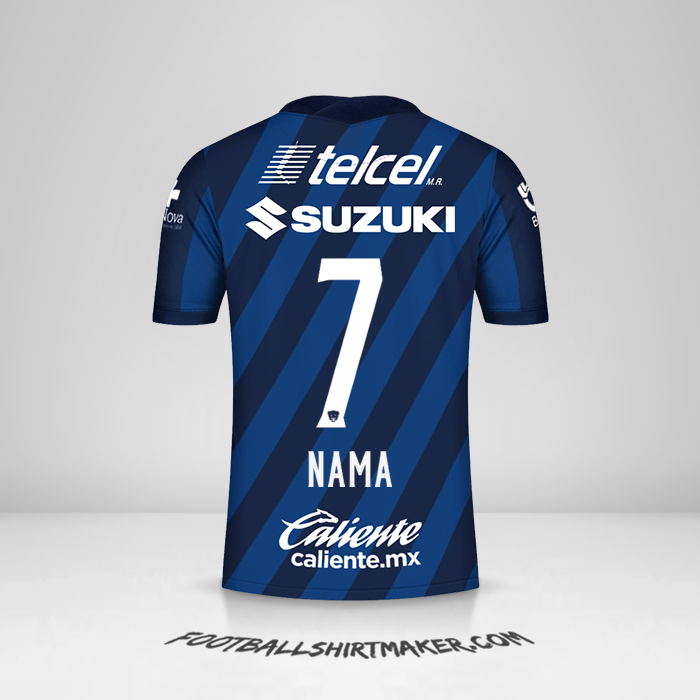 Jersey Pumas UNAM 2020/21 Alternatif -  nama - 7