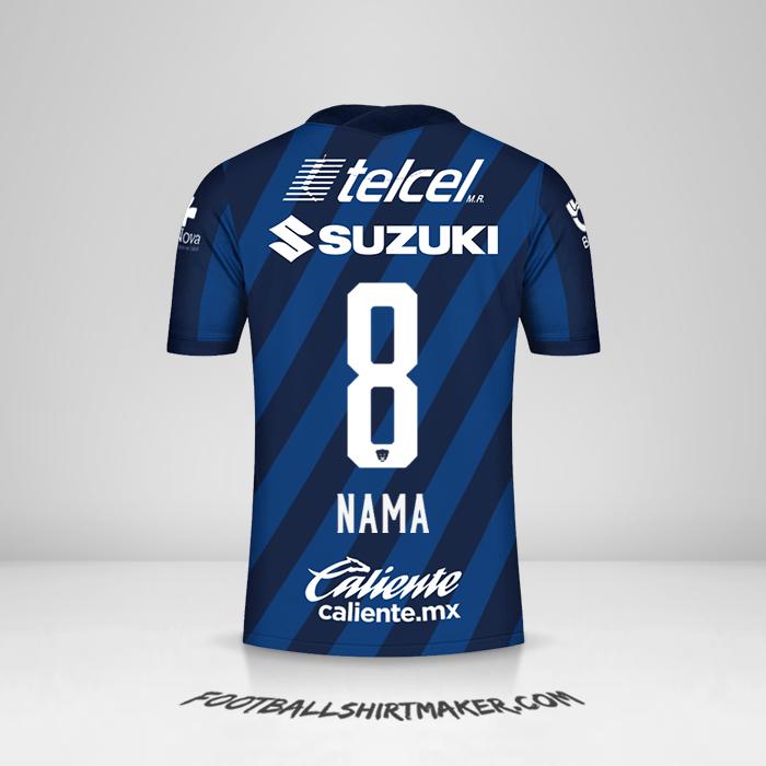 Jersey Pumas UNAM 2020/21 Alternatif -  nama - 8